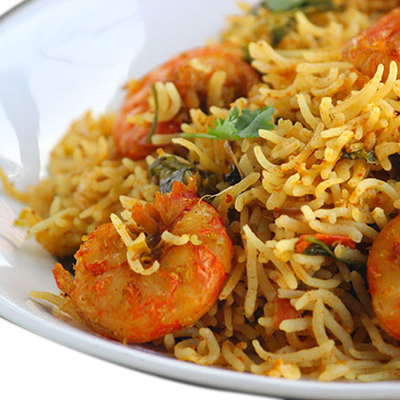 "Prawns Biryani (1 Plate)(Blue Fox) - Click here to View more details about this Product